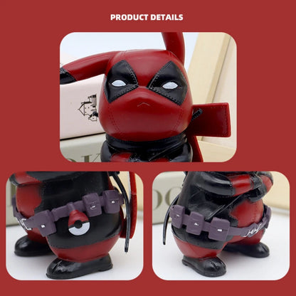 Pikachu + Deadpool 12cm Figure