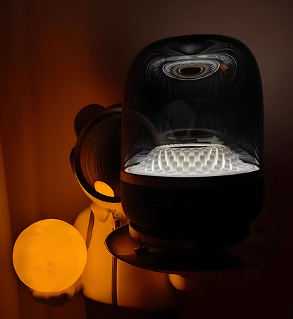 Lumin Wave-Ambient Bluetooth Speaker with Reactive Lighting